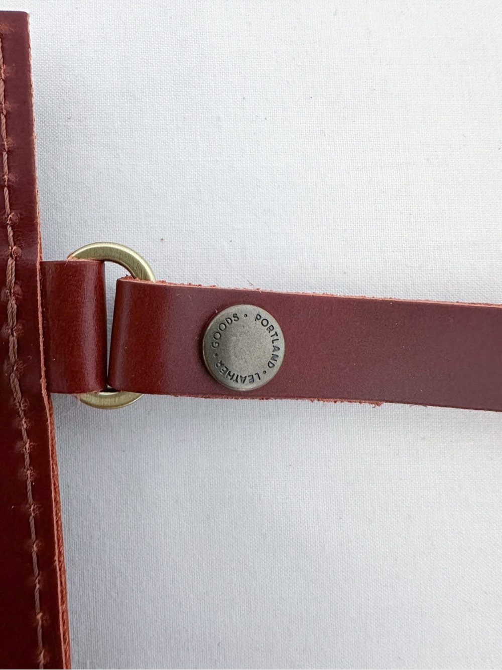 NEW Portland Leather Goods Adriana Pouch Shade Possibly Madrone Wristlet - Picture 8 of 13